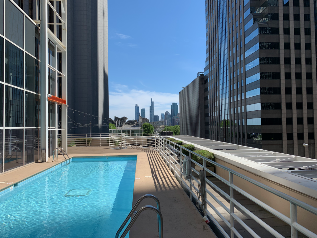 LSF Illinois Center Rooftop Pool