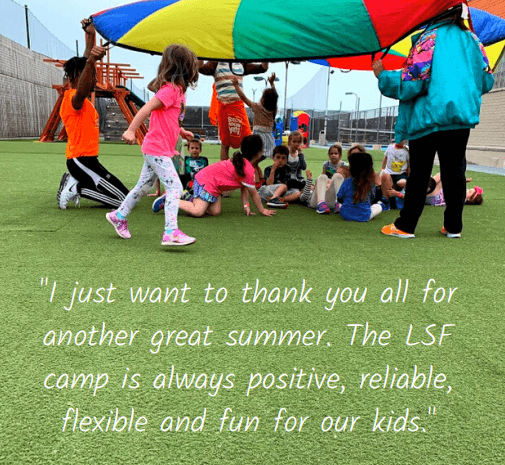 LSF-LP Summer Camp Testimonial
