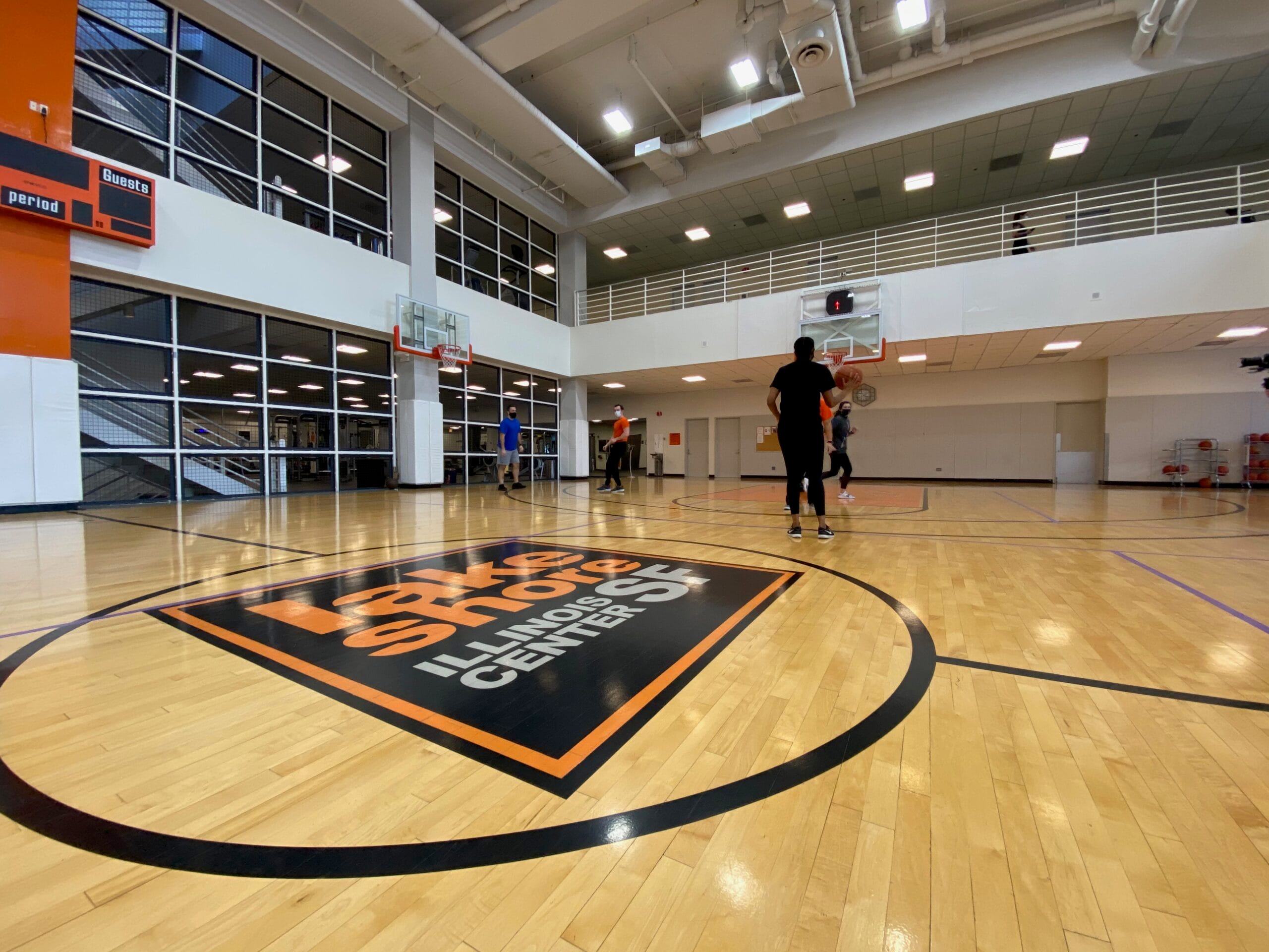 Pickup Basketball at Illinois Center Lakeshore Sport & Fitness