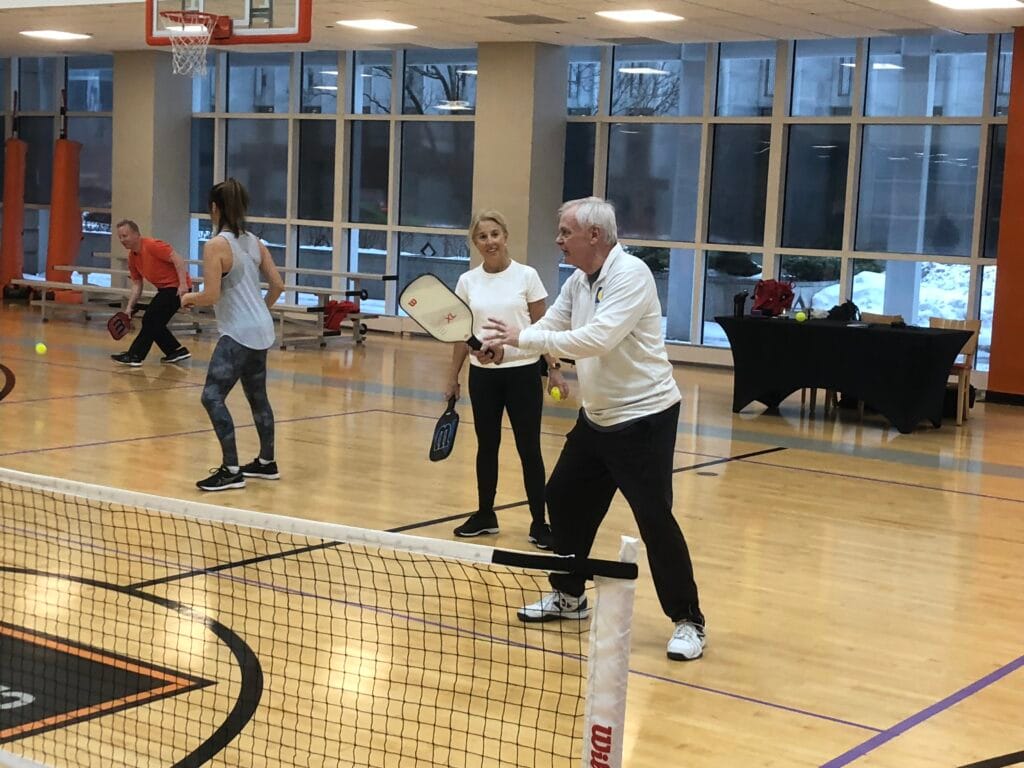 Pickleball in Downtown Chicago Lakeshore Sport & Fitness